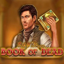 Book of Dead casino game by Play'n GO – featured logo at Betcave Casino