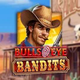 Slots logo of Bulls Eye Bandits from Origins at Betcave Casino