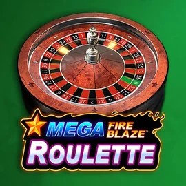 Mega Fire Blaze Roulette online game logo by Playtech on betcave-casinos.es